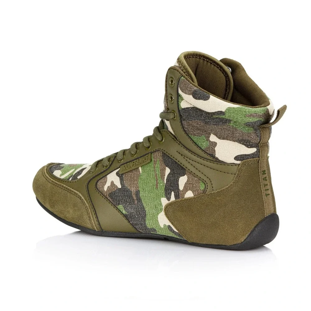 Iron‎ Tanks Titan III Gym Shoes Raw Camo Mens Size 12 New With Tags/Box
